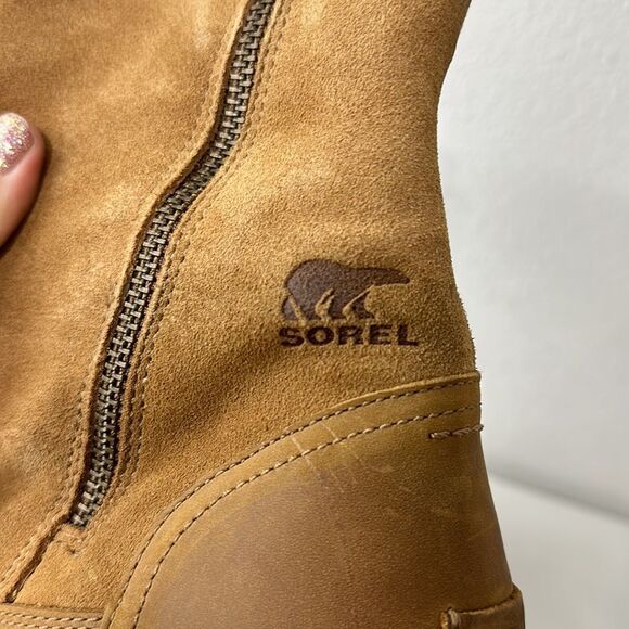 Sorel Emelie Foldover Boot in‎ Camel Brown Sz 11 - Picture 7 of 10